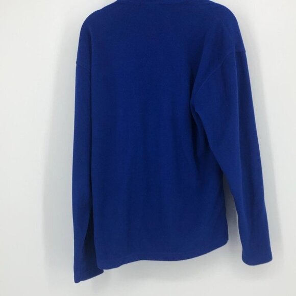Spyder  half zip blue fleece pullover men’s small - Picture 10 of 13